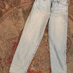American Eagle Outfitters Light Wash Straight Leg Jeans